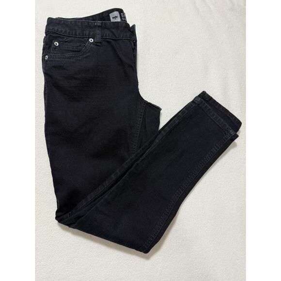 Mossimo Skinny Jeans Women’s Size 10 Black Stretch Comfort Casual Denim - Picture 3 of 10